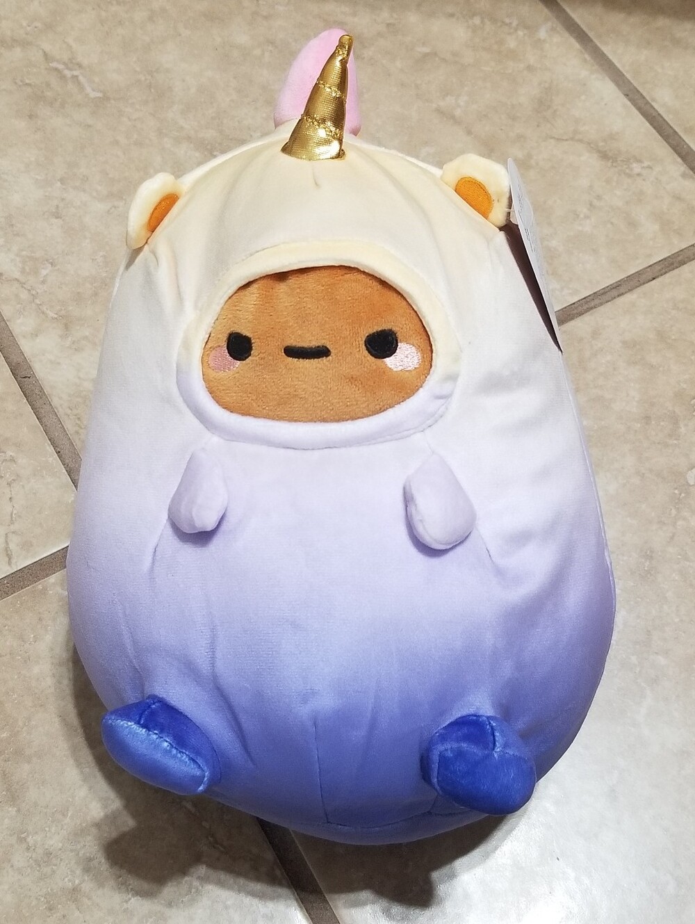 Smoko Elodie Unicorn Tayto 10 Inch Midi Mochi Plush